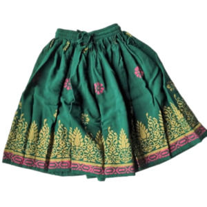 Long Summer Toddler Skirt